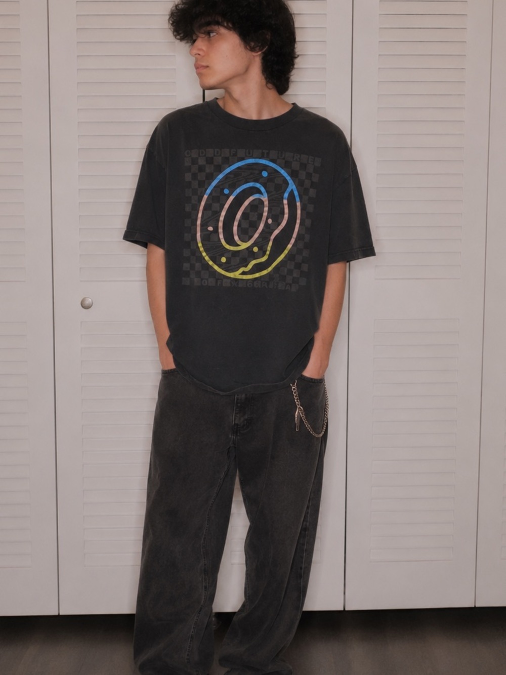 2 FOR $28 | Vintage Odd Future Tyler the Creator Graphic Donut Band Tee